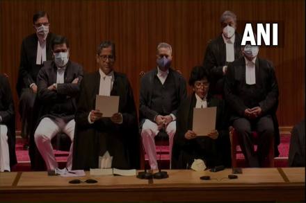 With the swearing-in of the nine new judges, the strength of the Supreme Court has risen to 33, including the CJI, out of the sanctioned strength of 34.