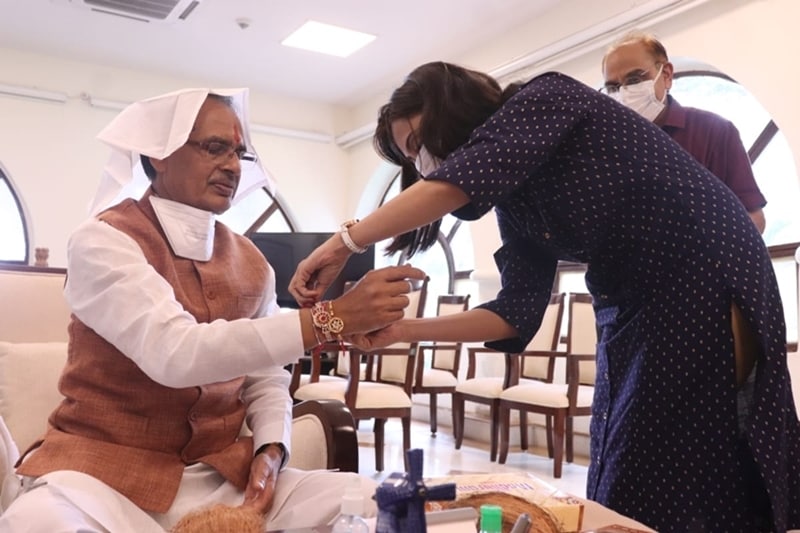shivraj singh chouhan raksha bandhan 2021,