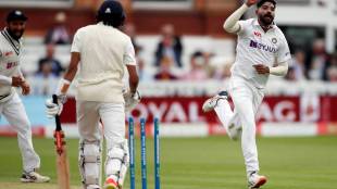 Siraj India vs England 2nd Test, Day 2 Lord's Test evenly poised as late strikes by Siraj, Shami leave England at 119 for 3