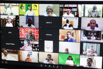 Sonia Gandhi said that Parliament's Monsoon Session was a complete washout due to the government's unwillingness to discuss the Pegasus snooping issue.