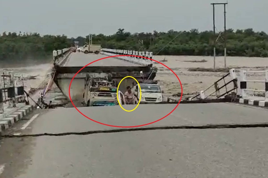 District Magistrate R Rajesh Kumar said that traffic on the route has been diverted following the incident. District Magistrate R Rajesh Kumar said that traffic on the route has been diverted following the incident.