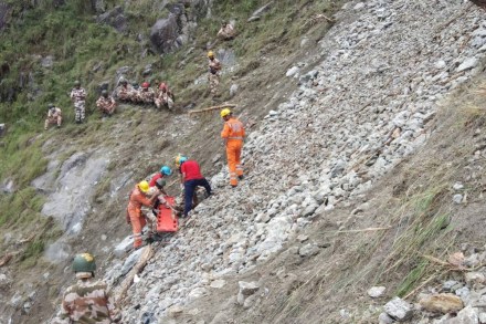 Himachal Pradesh Landslide: Ten bodies were recovered on Wednesday, while 13 others were rescued with injuries. Several others are still feared trapped under the debris. (ANI Photo) Himachal Pradesh Landslide: Ten bodies were recovered on Wednesday, while 13 others were rescued with injuries. Several others are still feared trapped under the debris. (ANI Photo)