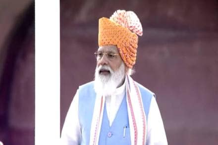 PM Modi gave a call for Sabka Prayas' (everyone's efforts) along with 'Sabka Saath, Sabka Vikas, Sabka Vishwas' for building a self-reliant India.