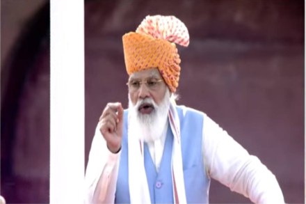 PM Modi said India takes pride in having the world's largest vaccination programme and over 54 crore people have already taken the COVID-19 vaccines. (ANI Photo)