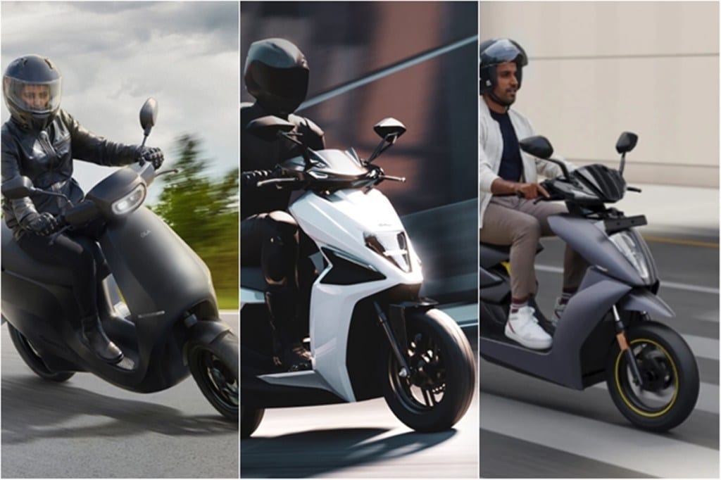 Ola S1 Pro vs Simple One vs Ather 450X: Clash of fast, premium electric scooters!