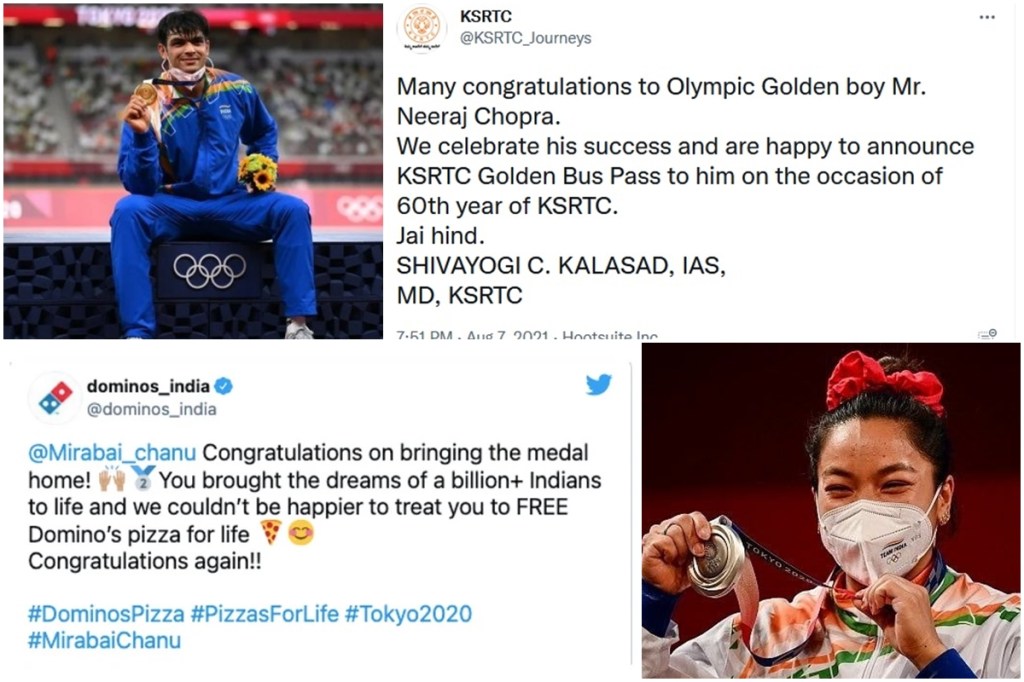 The Olympics and its Indian winners were seen as opportunities by opportunistic brands to piggyback on their brand images, sinking their fangs into stars of new and fresh repute.