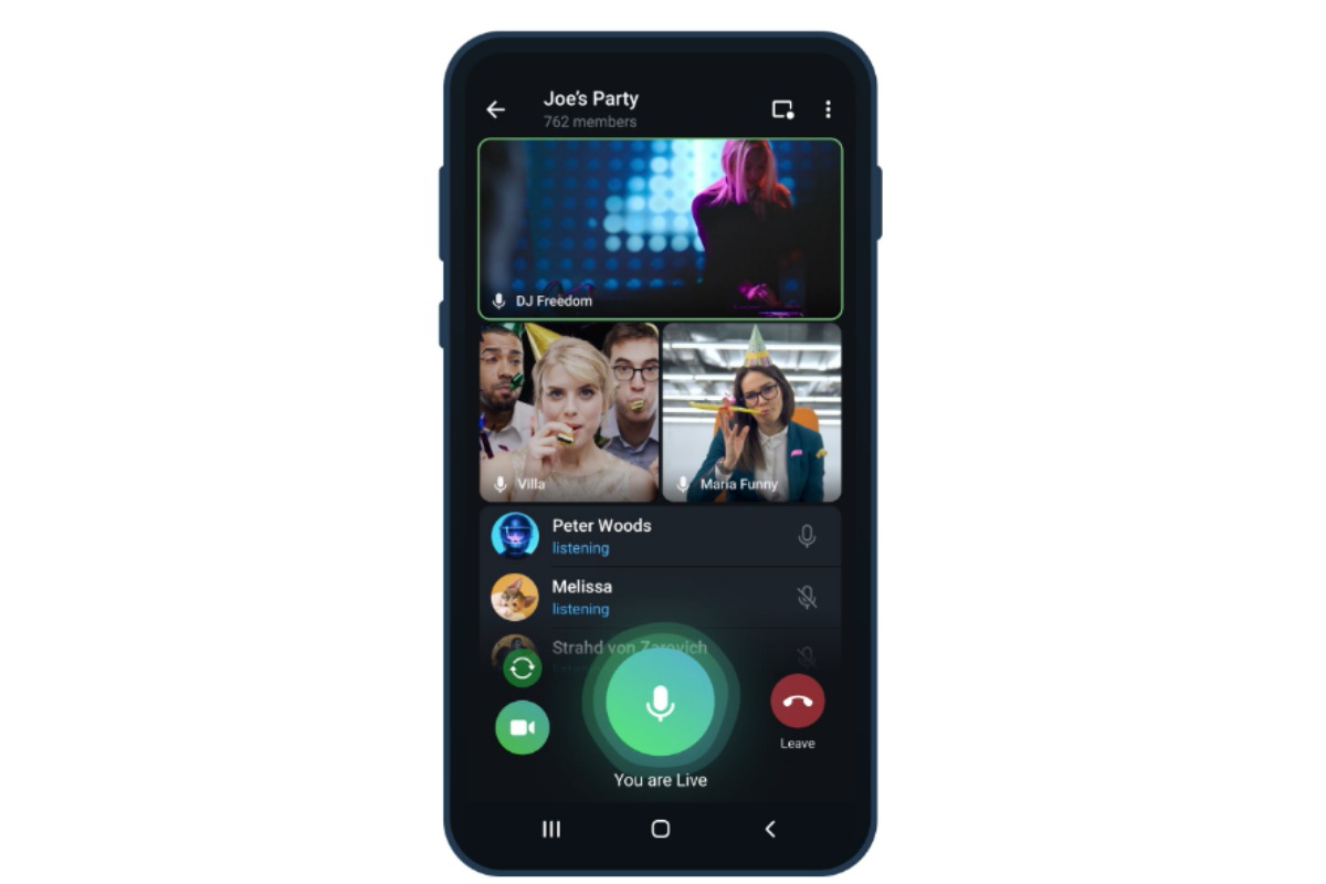 Telegram new video features, Telegram app use, group video calls, telegram video recording, video messaaging app, Telegram updated features