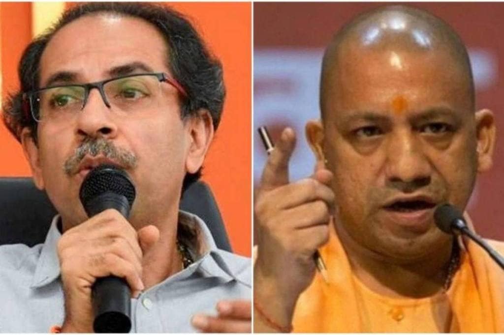In a video dating back to 2018, Thackeray can be heard in the video talking about hitting Uttar Pradesh Chief Minister Yogi Adityanath with slippers. In a video dating back to 2018, Thackeray can be heard in the video talking about hitting Uttar Pradesh Chief Minister Yogi Adityanath with slippers.