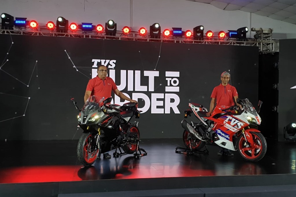 new tvs apache rr310 launched