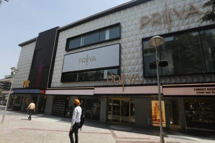 Not only the looks, the theatre has also undergone a transformation in its nomenclature. In place of the PVR Priya cinema, the theatre will now be called PVR Priya (XL). (Credit: The Indian Express) Not only the looks, the theatre has also undergone a transformation in its nomenclature. In place of the PVR Priya cinema, the theatre will now be called PVR Priya (XL). (Credit: The Indian Express)