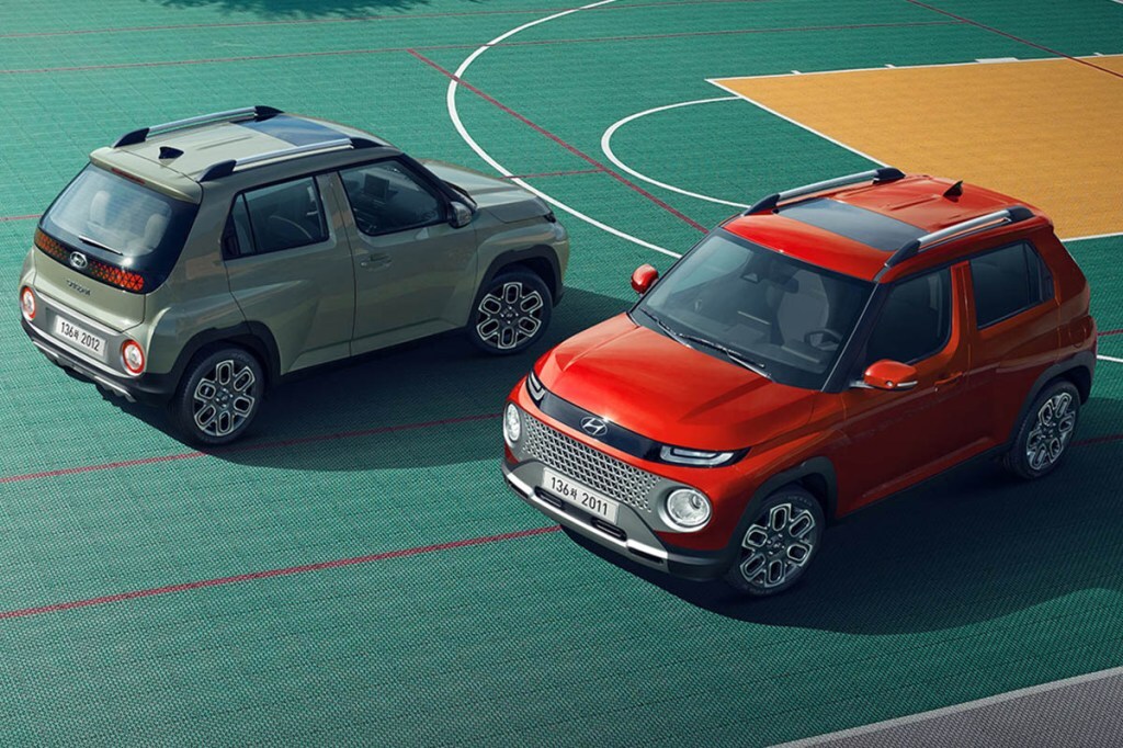 Hyundai Casper fron t & back