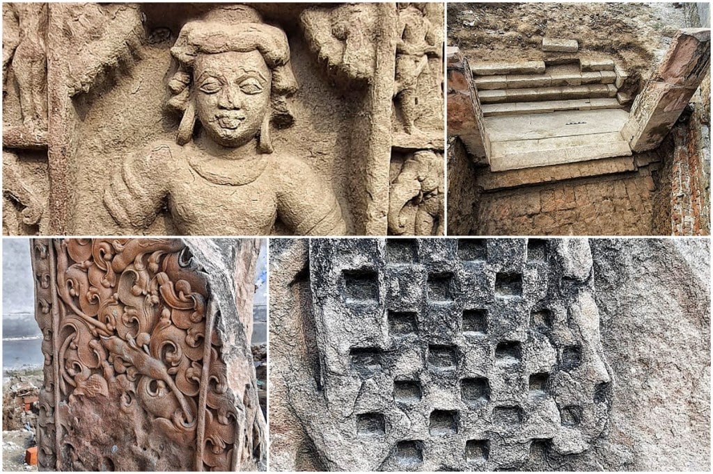 Images by Dr. Dr. Vasant Sawarkar, the Superintending Archaeologist of the Agra circle