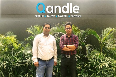 (L-R) Qandle co-founder & CTO Himanshu Aggarwal with co-founder and CEO Chayan Mukhopadhyay (L-R) Qandle co-founder & CTO Himanshu Aggarwal with co-founder and CEO Chayan Mukhopadhyay