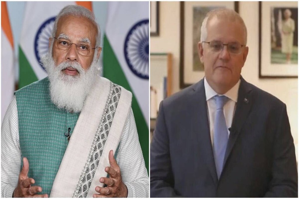 In June last year during the virtual summit level talks between Prime Minister Narendra Modi and Prime Minister Scott Morrison, the bilateral relations were elevated to a “Comprehensive Strategic Partnership”.