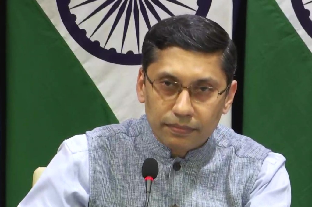 "We are in touch with all concerned. We have seen reports about local authorities undertaking investigations into this matter. We will continue to monitor the situation," Ministry of External Affairs (MEA) Spokesperson Arindam Bagchi said at a media briefing.
"We are in touch with all concerned. We have seen reports about local authorities undertaking investigations into this matter. We will continue to monitor the situation," Ministry of External Affairs (MEA) Spokesperson Arindam Bagchi said at a media briefing.