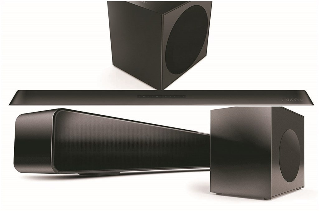 Saregama Carvaan Musicbar has a premium sleek design that complements your interiors and can be installed very easily at home.