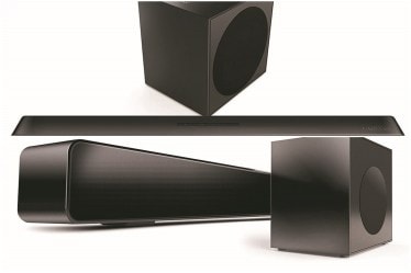 Saregama Carvaan Musicbar has a premium sleek design that complements your interiors and can be installed very easily at home.