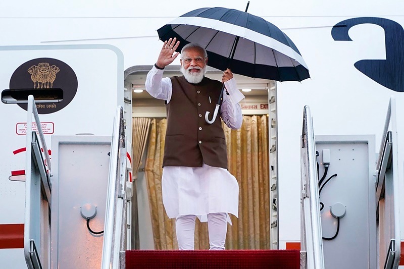 Modi in USA, Modi in US, PM modi US visit, modi meets Kamala Harris, Indo-Pacific, india, america