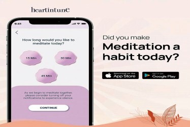 HeartinTune app by Heartfulness is a free guided app to support people in making meditation a daily habit.
