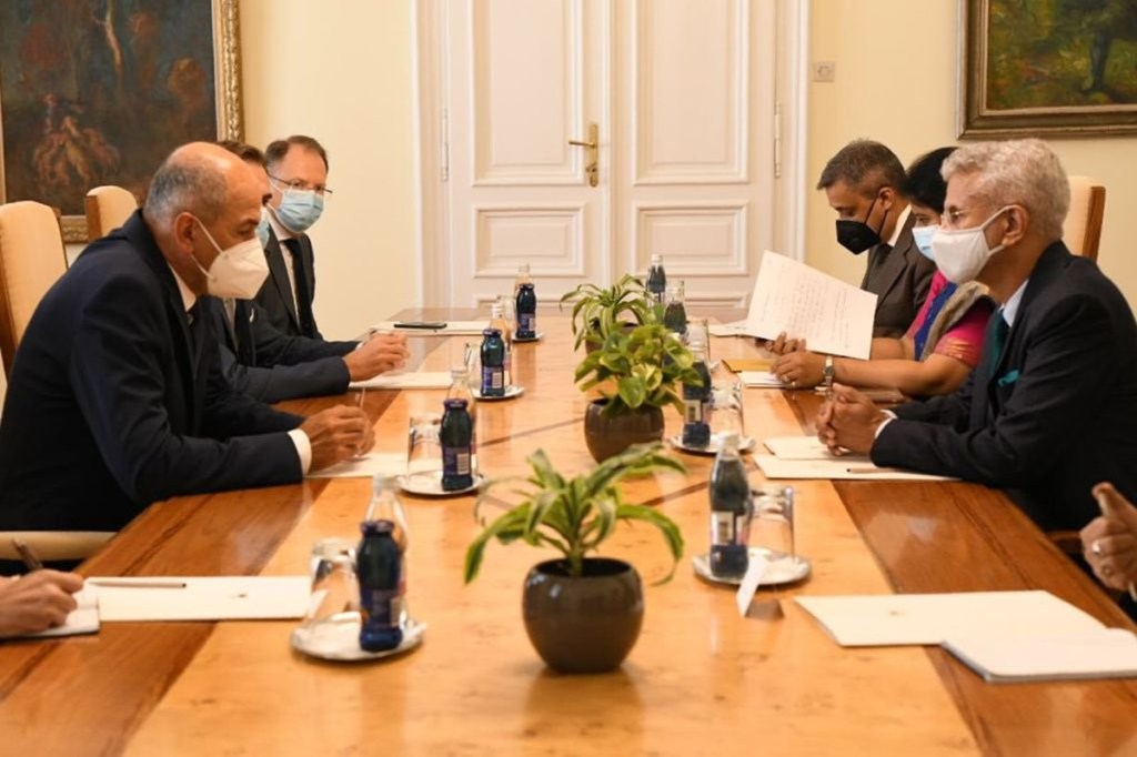 On Thursday, he had a panel discussion with Slovenian counterpart Anze Logar at the Bled Strategic Forum (BSF) on the subject of 'Partnership for a Rules-Based Order in the Indo-Pacific' here.