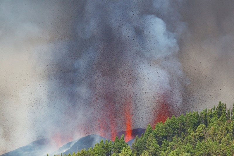 Spain Canary Islands Volcano