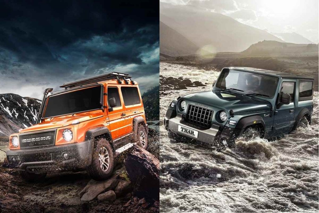 2021 Force Gurkha vs Mahindra Thar