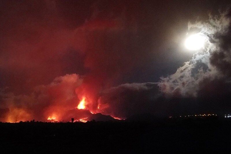 Spain's Canary Islands Volcano