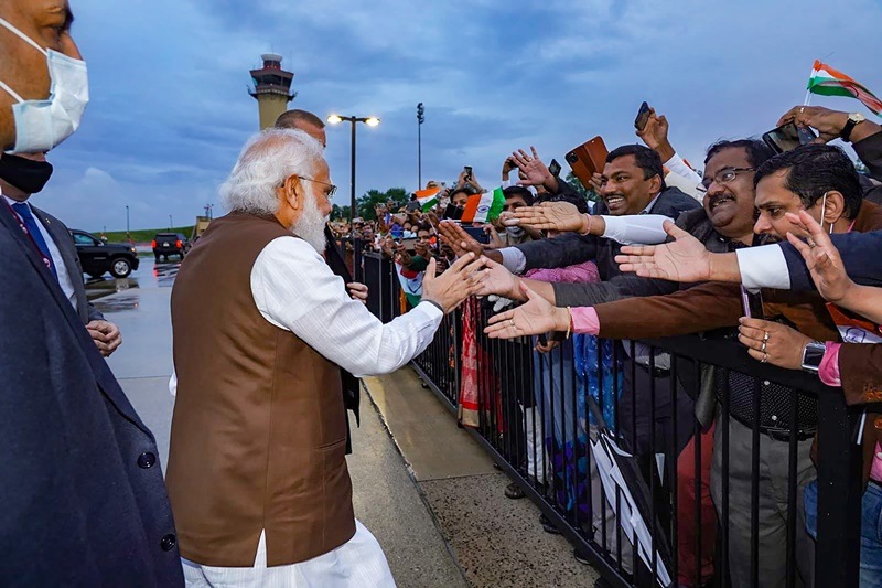 Modi in USA, Modi in US, PM modi US visit, modi meets Kamala Harris, Indo-Pacific, india, america