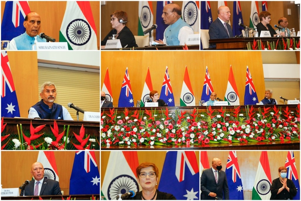 Indo-Aus 2+2 meet