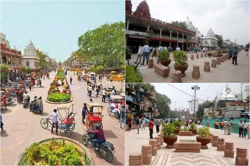 Chandni Chowk, a 400-year-old legacy that has been a part of Delhi since the Mughal era, has been restored and redeveloped. The revamped Chandni Chowk was inaugurated by Delhi Chief Minister Arvind Kejriwal on Sunday. With CCTVS, significantly reduced overhead cables and a beautified walkway, the 1.3 km stretch between Red Fort and Fatehpuri masjid has been pedestrianised, which means that the movement of motor vehicles has been restricted on the stretch. The stretch now has two footpaths, two carriageways and a central verge. The redevelopment plan, which started in 2018, hit many snags as first, the construction was banned in the winter of 2019 due to rising pollution, and then, coronavirus pandemic led to scattered lockdowns in 2020 and 2021. The redeveloped Chandni Chowk had earlier been slated for inauguration on April 17 this year, but it had to be rescheduled due to rising COVID-19 cases and the ensuing second wave.