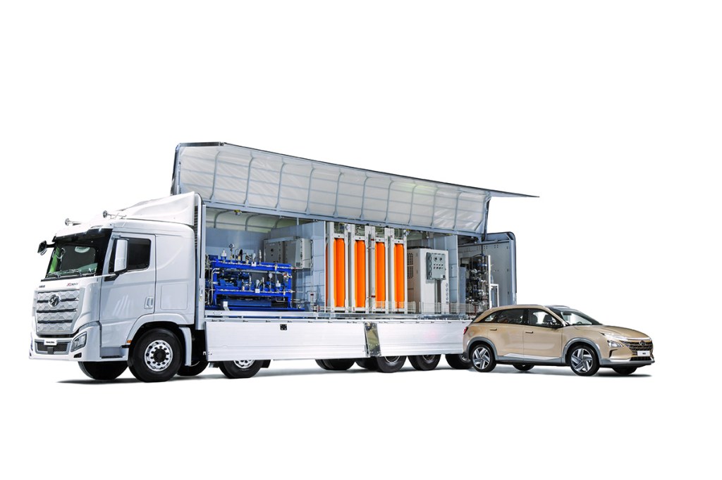 Hydrogen fuel cell-powered vehicles