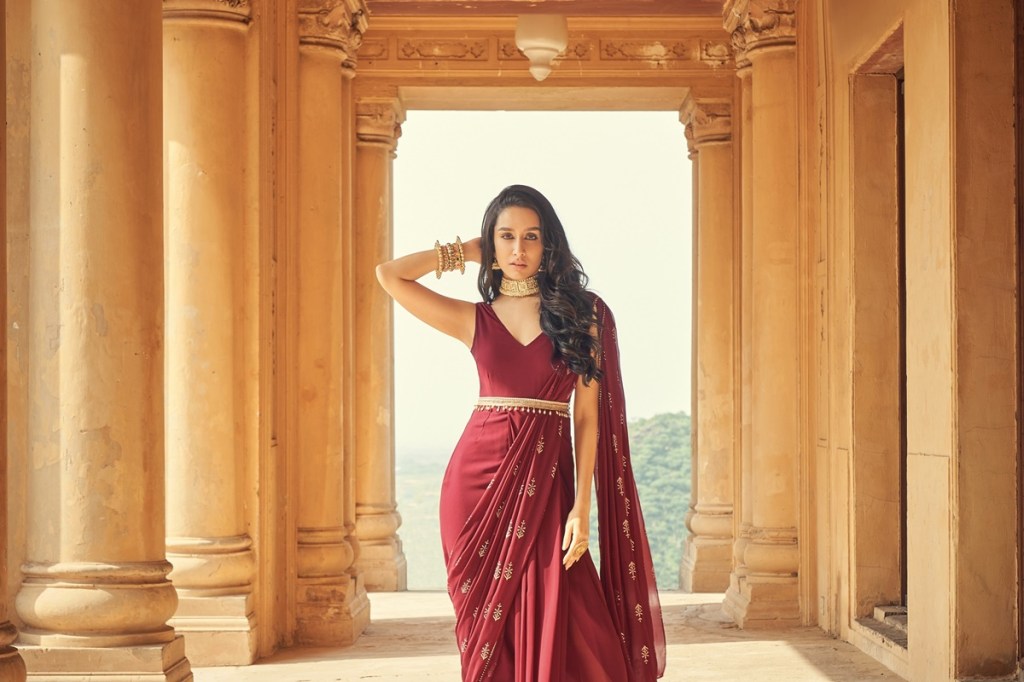 The digital film shows Shraddha Kapoor donning Indya’s Autumn Festive' 21 collection