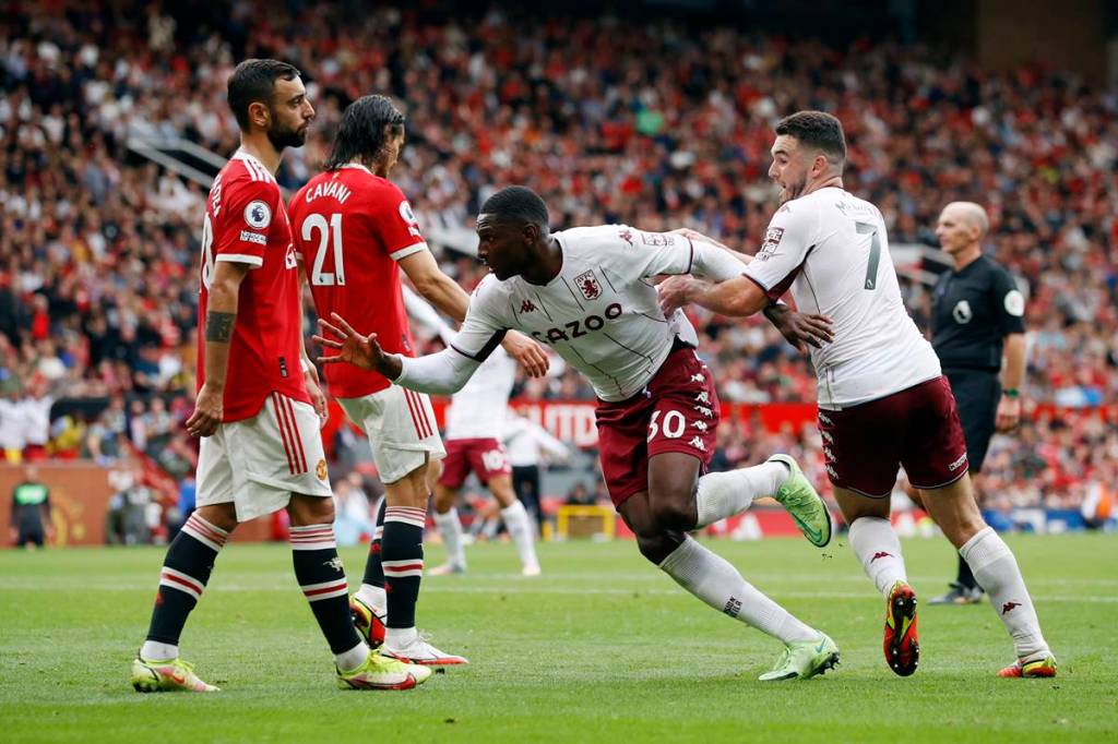 Manchester United v Aston Villa English Premier League EPL Bruno Fernandes