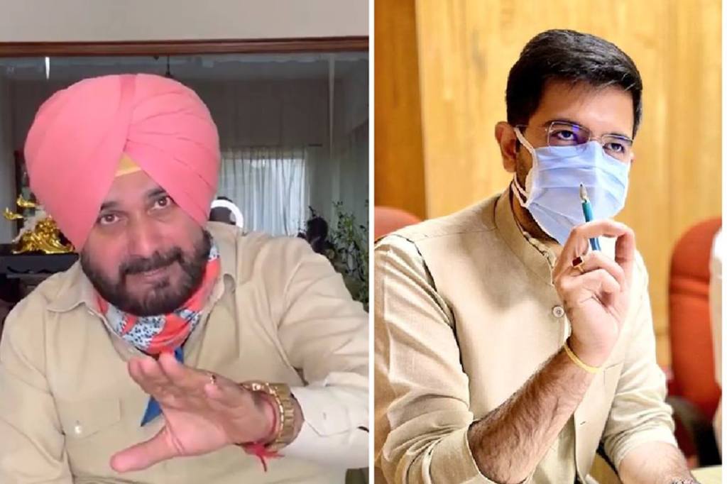 Chadha made the remarks in reply to a Video tweet by Sidhu in which he had attacked AAP chief and Delhi Chief Minister Arvind Kejriwal over farm laws.