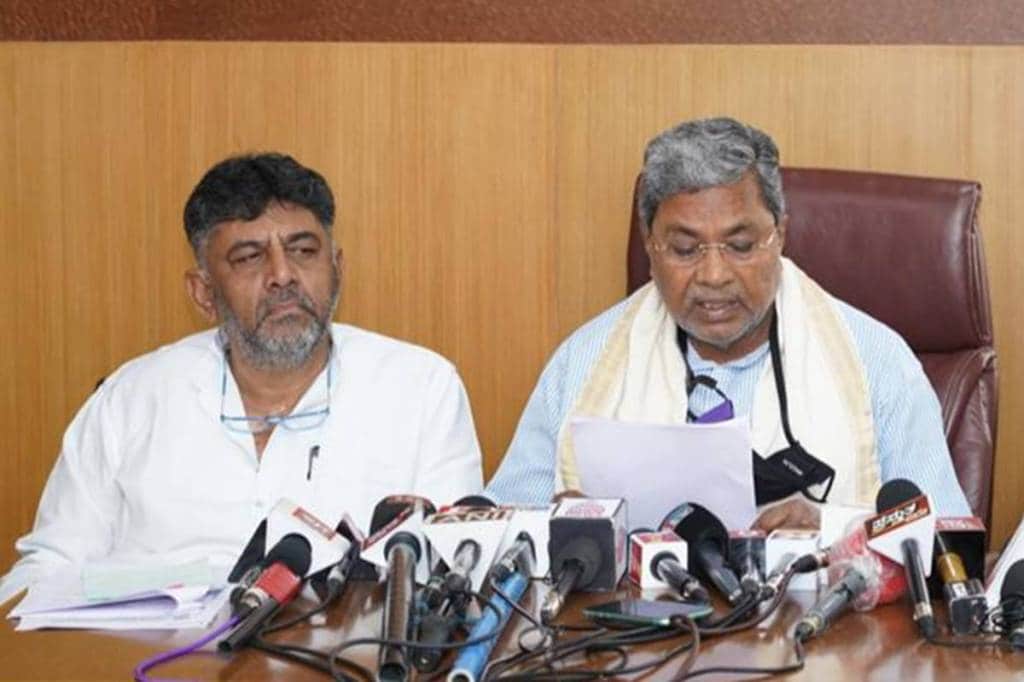 Siddaramaiah claimed that land worth Rs 400 crore is being doled out for just Rs 50 crore.