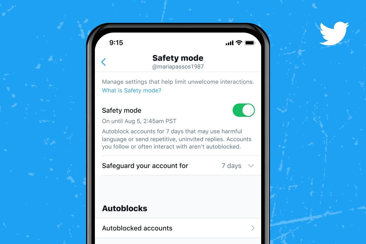 Twitter Safety Mode