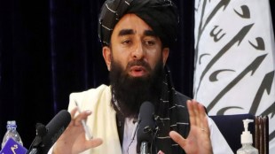 Taliban spokesperson Zabihullah Mujahid