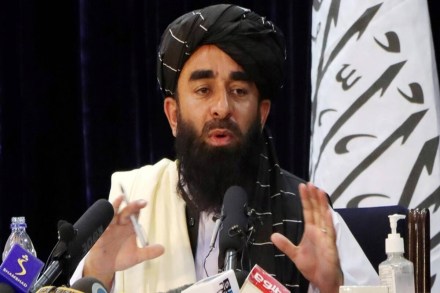 Taliban spokesperson Zabihullah Mujahid Taliban spokesperson Zabihullah Mujahid