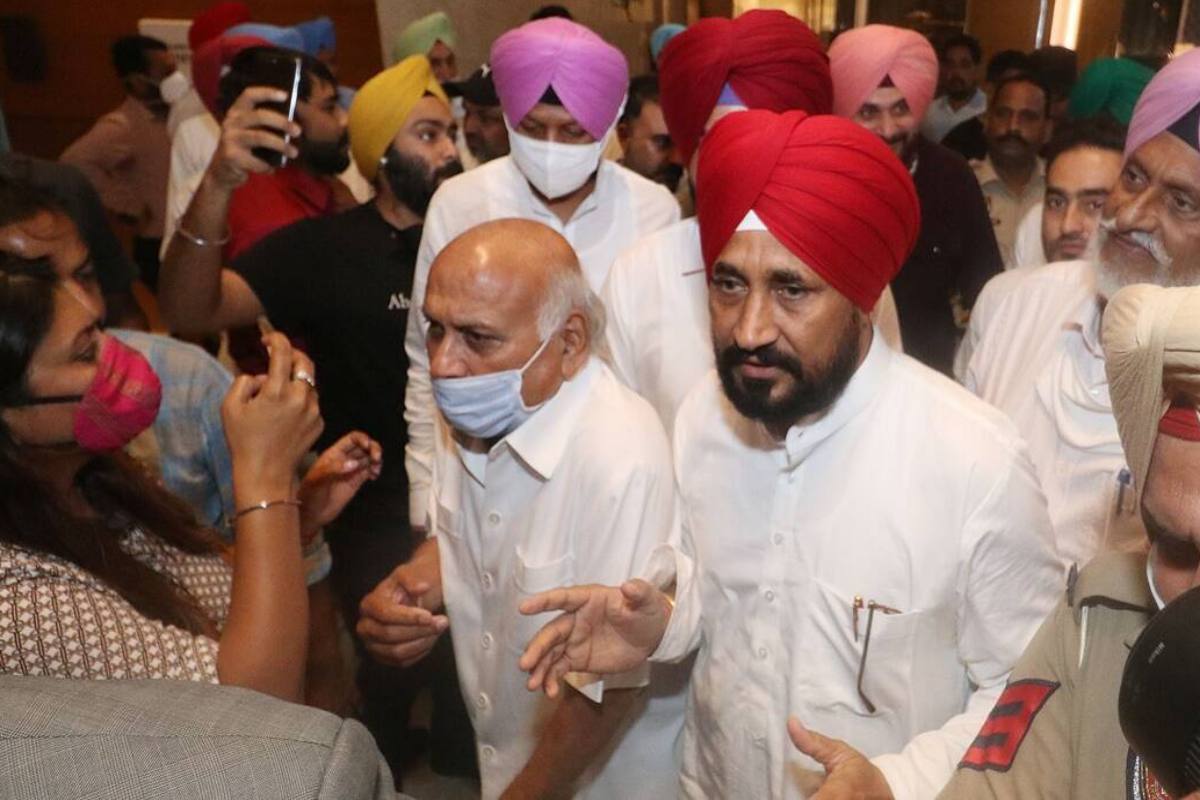 Charanjit Singh Channi, 58, becomes chief minister with less than six month to go before the assembly polls in Punjab. (Express Photo) Charanjit Singh Channi, 58, becomes chief minister with less than six month to go before the assembly polls in Punjab. (Express Photo)