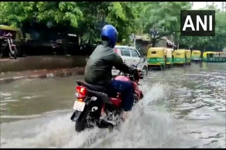 delhi rainfall