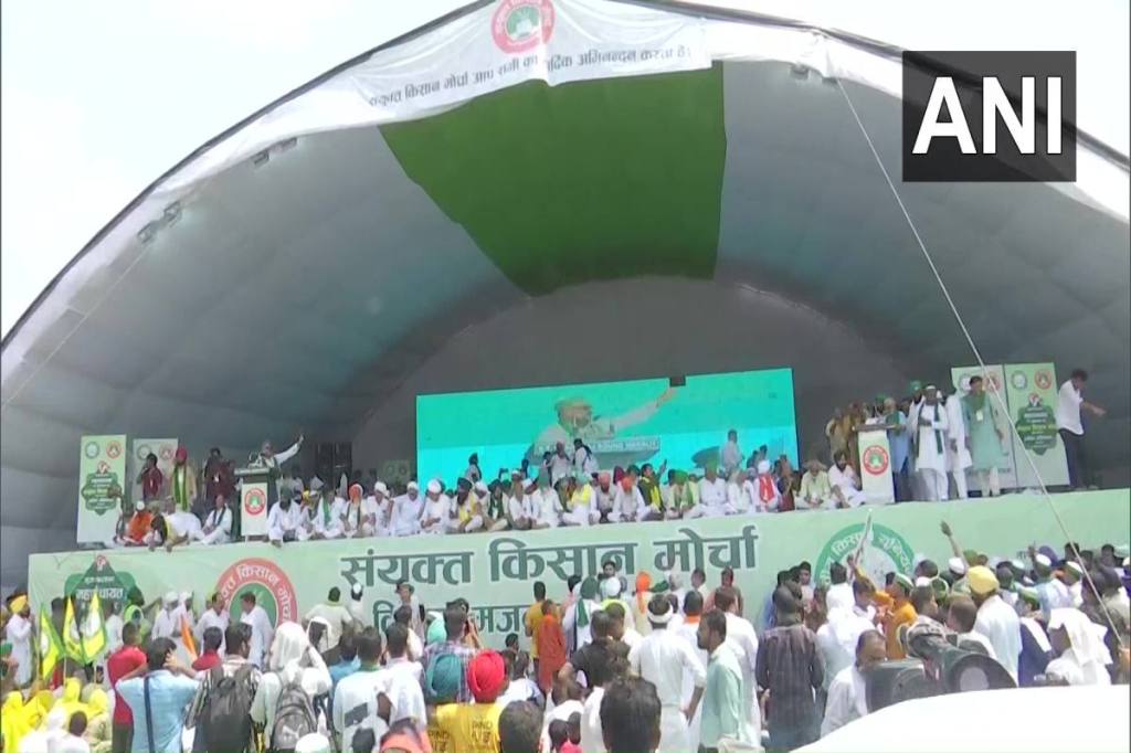 Samyukta Kisan Morcha said the ‘mahapanchayat’ proves that the agitation has the support of “all castes, religions, states, classes, small sections and all sections of the society.”