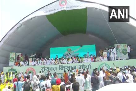 Samyukta Kisan Morcha said the ‘mahapanchayat’ proves that the agitation has the support of “all castes, religions, states, classes, small sections and all sections of the society.”
