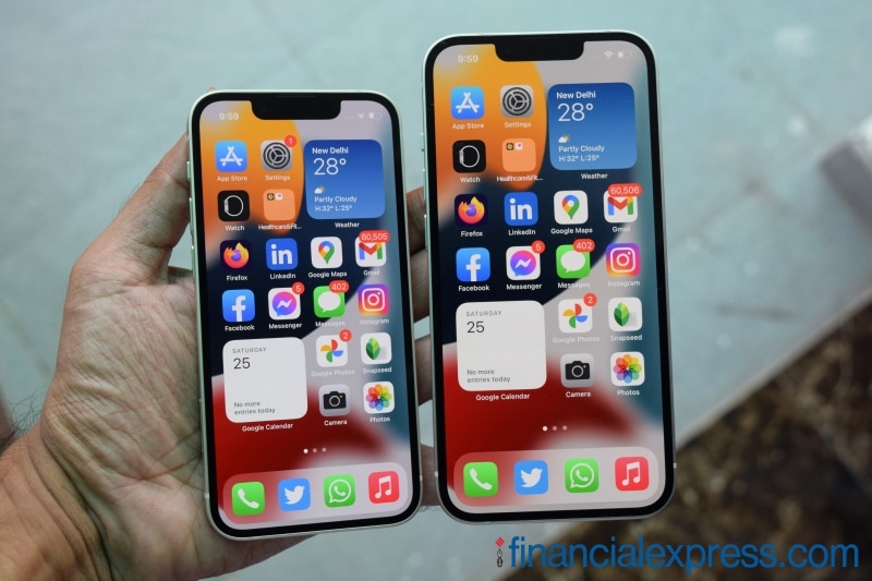 iPhone 13, iPhone 13 Mini, iPhone 13 unboxing, iPhone 13 Mini unboxing, iPhone 13 first look, iPhone 13 Mini first look, Apple
