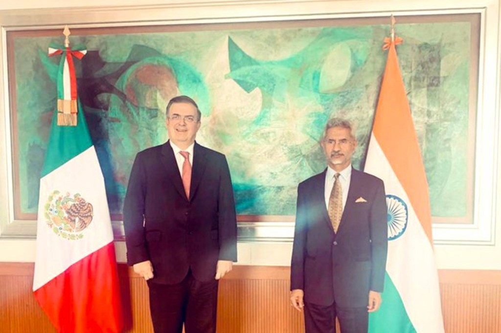 jaishankar Marcelo Ebrard meet