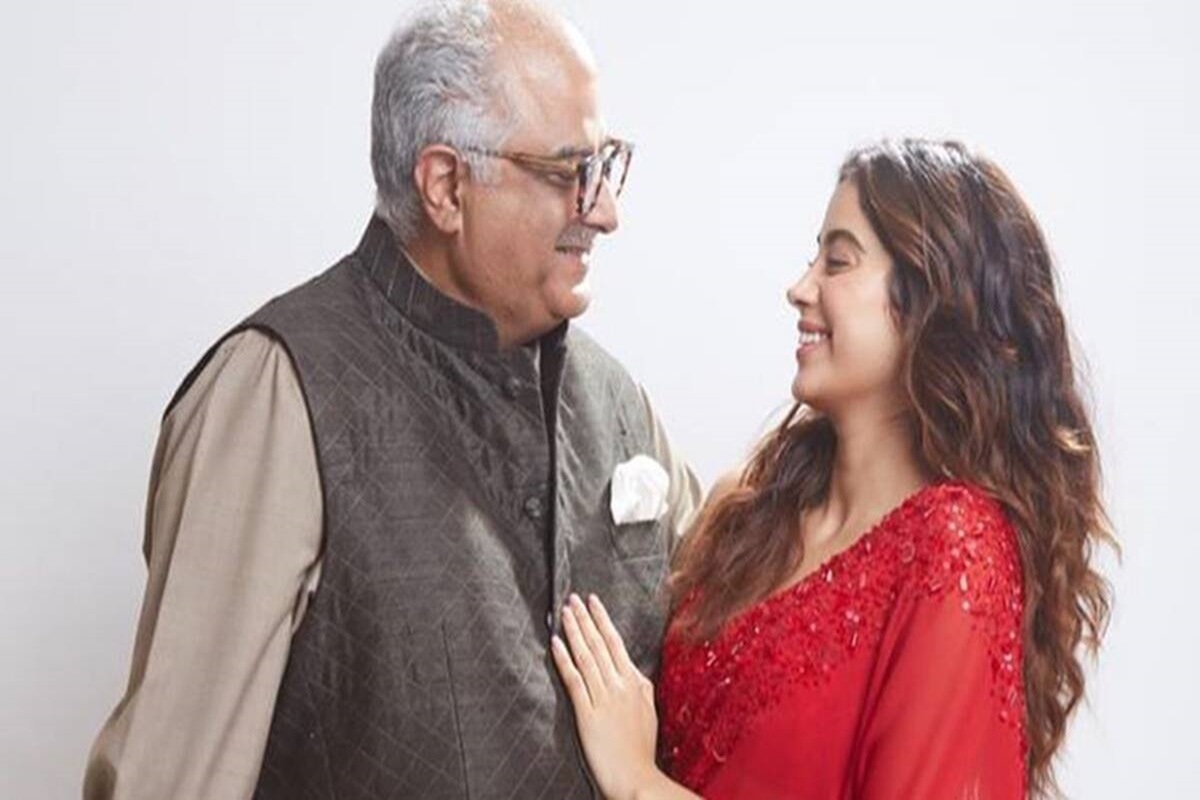 boney kapoor jahnvi kapoor