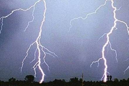 Seventy-three persons were injured in lightning strikes in the last four years.