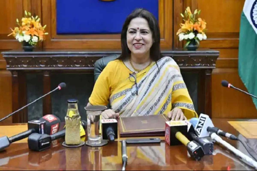 Minister of State, for External Affairs and Culture Ms Meenakshi Lekhi