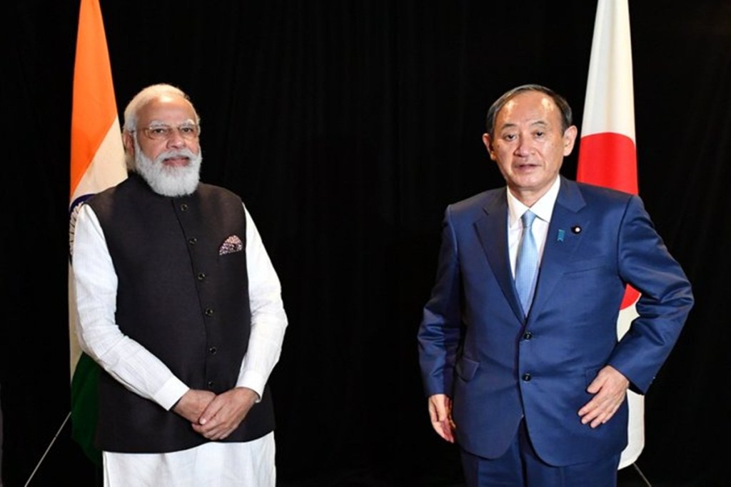 modi Yoshihide Suga meet