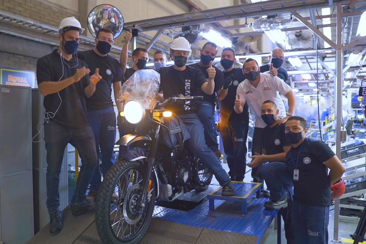 Royal Enfield in competition with other brands in Colombia: Mauricio Salazar Arango Royal Enfield in competition with other brands in Colombia: Mauricio Salazar Arango