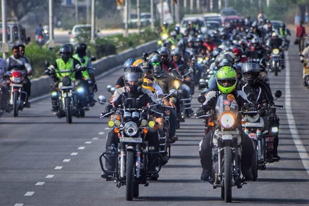 Royal Enfield holds One Ride 2021